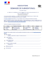 Dossier de demande de subvention (cerfa n°12156-06)