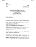 Arrêté portant interdiction de circulation des véhicules transportant du matériel de son à destination d’un rassemblement festif